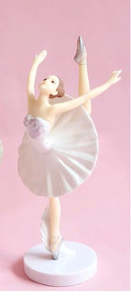 Ballet: Ballerina cake topper C