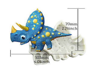 Triceratops Dinosaur silicon mould