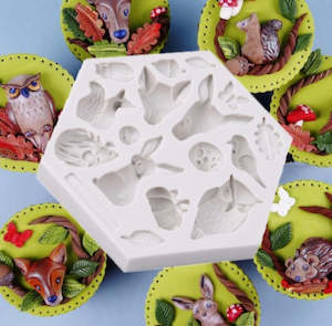 Jungle Animal: Woodland Animal silicon mould