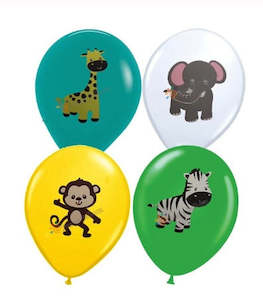 Jungle Animal: 12 pcs Jungle balloons