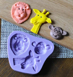 Jungle animal silicon mould