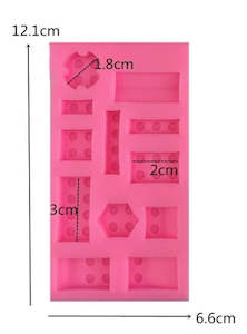 Lego: Building brick silicon mould