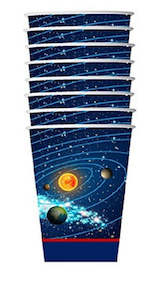 Outer Space: Outer Space tableware - 37 pcs