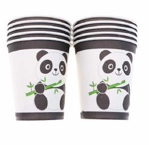 Panda disposable tableware (41 pcs)