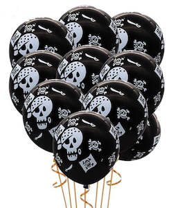 Pirate: Pirate balloons (12 pack)