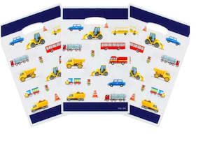 10 pcs Trucks and Diggers loot bags