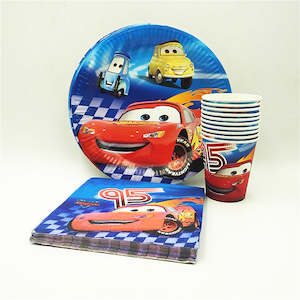 Racing Car Tableware (41 pcs pack)