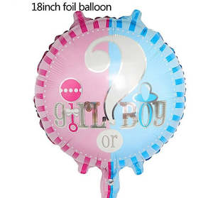 Gender reveal balloons - 15 piece