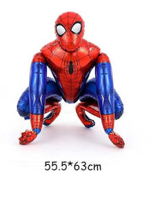 Large crouching Arachnidman balloon