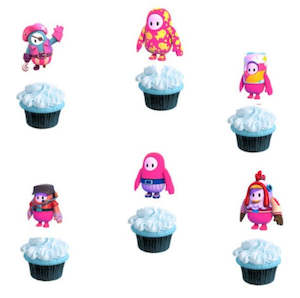 Wrappers: Ultimate Knockout cupcake toppers (12 pack)