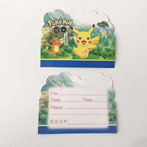 Pocket Monsters Invites (10 pack)