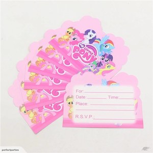 Pony Party Invites (10 pack)