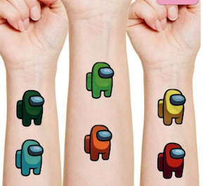 Loot Bag Fillers: Among Imposter Tattoos