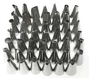 Piping Equipment: 48 piece basic piping tips