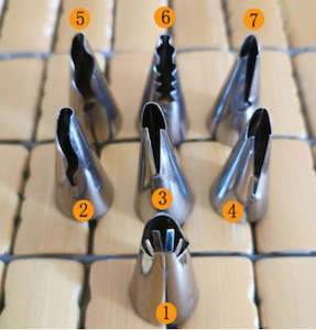 7 pcs Russian frill nozzles