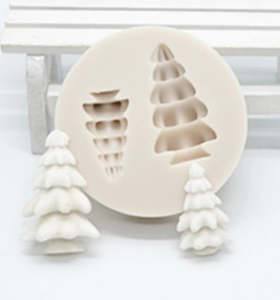 Silicon Moulds: Christmas tree silicon mould