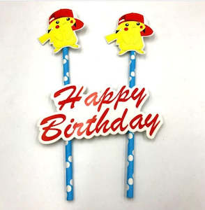 Pocket Monsters cake topper