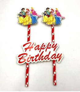 Kids Birthdays: Princess cake topper