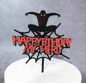 Arachnidman cake topper - Style B