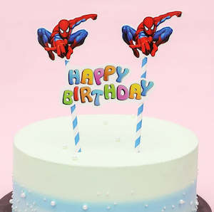 Arachnidman cake topper - Style A