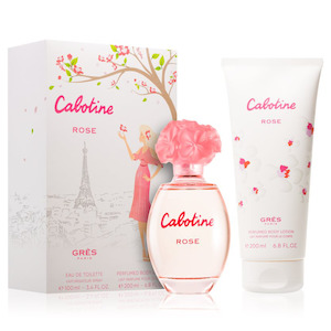 Gres: Cabotine Rose by Parfums Gres 100ml EDT 2 Piece Gift Set