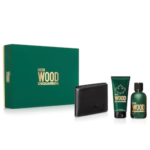 Green Wood by Dsquared2 100ml EDT 3 Piece Gift Set