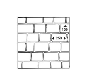 Stencil – Cobblestone 100m