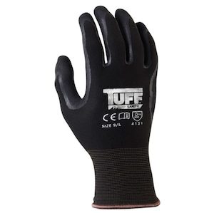 Tuff Black Grip Glove – Large