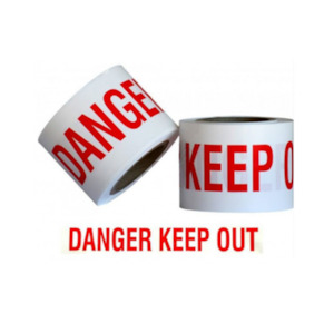 Tape Danger Keep Out 250m X 75mm