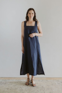 Cabana Dress - Navy