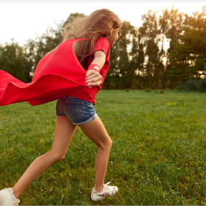 Gift: Personalised Kids Superhero Capes