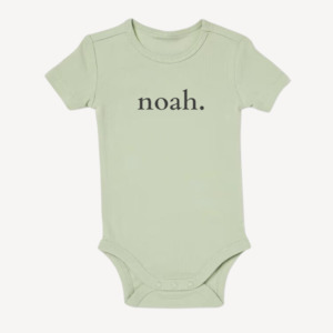 Personalised Baby Bodysuits Name