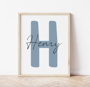 Personalised Name Print