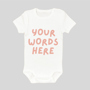 Personalised Name Baby Onesies