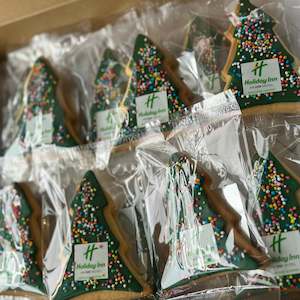 Products: Branded Christmas Tree Cookie - Box 50