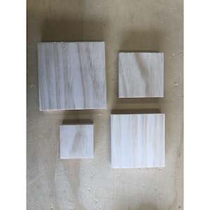 Wooden Square 12cm