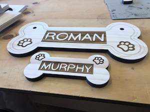 Personalised Dog Bone Sign