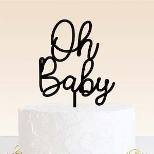 Baby Shower Cake Topper