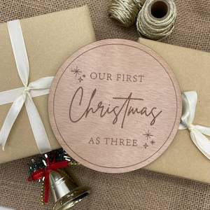 Printing support: First Family Christmas Disc