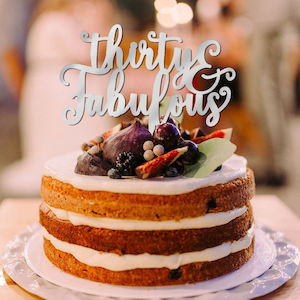 Printing support: Custom Cake Topper