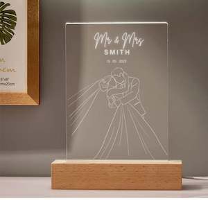 Wedding LED Night Lamp