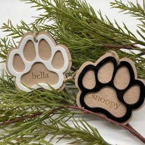 Printing support: Pet Bauble