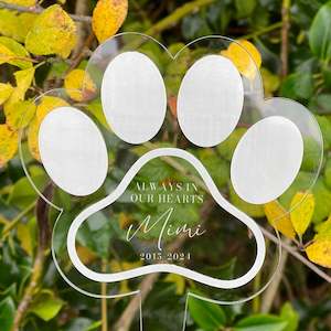 Printing support: Pet Memorial Stake