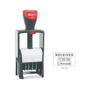 Self-Inking Rubber Stamp - Colop 2160 Dater