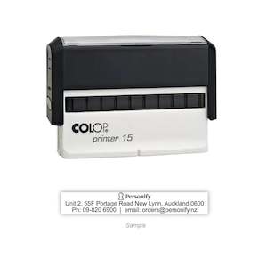 Self-Inking Rubber Stamp - Colop L15