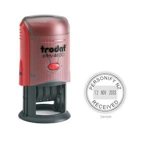 Self-Inking Rubber Stamp - Trodat 46130 - 30mm Diameter