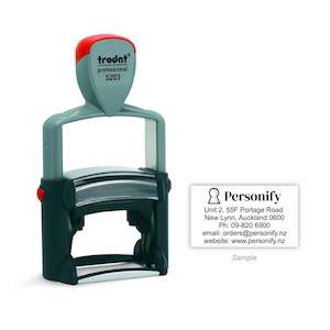 Self-Inking Rubber Stamp - Trodat 5203