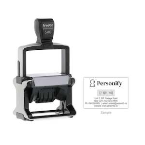 Self-Inking Rubber Stamp - Trodat 5480 Dater