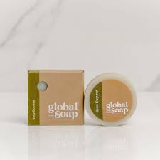 Global Soap Shaving Bar Cedarwood & Lime 100g