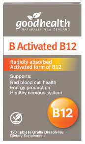 Good Health B Activated B12 60 Tablets